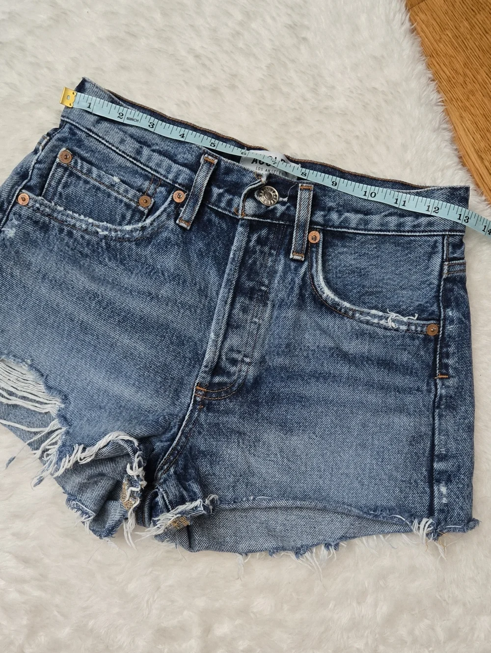 AGOLDE Denim Shorts, Womens Size 23